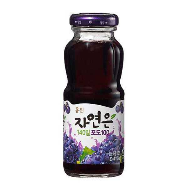 Nước Ép Woongjin Hàn Quốc Chai 180ml (Đủ Vị)