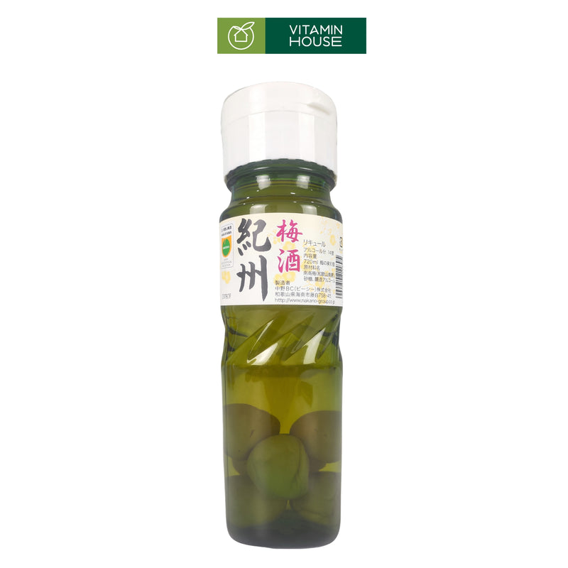 Rượu Mơ Nhật Nakano Miiri - 14% (Có Quả Mơ) 720ml