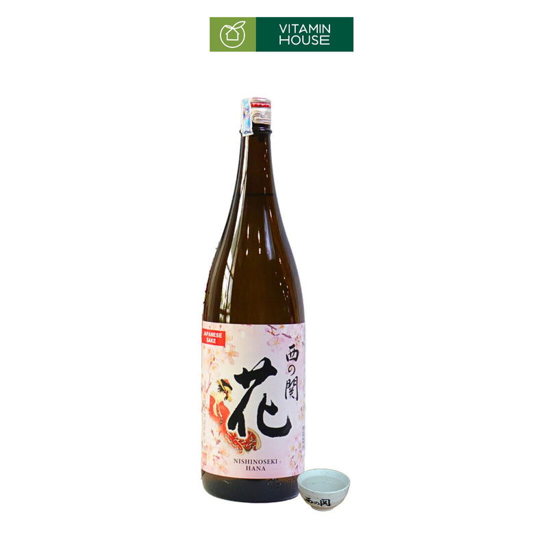 Rượu Sake Nhật Nishinoseki Hana 15% Tinh Hoa Truyền Thống