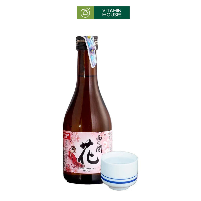 Rượu Sake Nhật Nishinoseki Hana 15% Tinh Hoa Truyền Thống