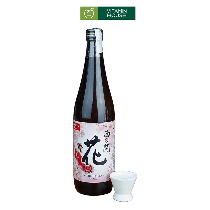 Rượu Sake Nhật Nishinoseki Hana 15% Tinh Hoa Truyền Thống