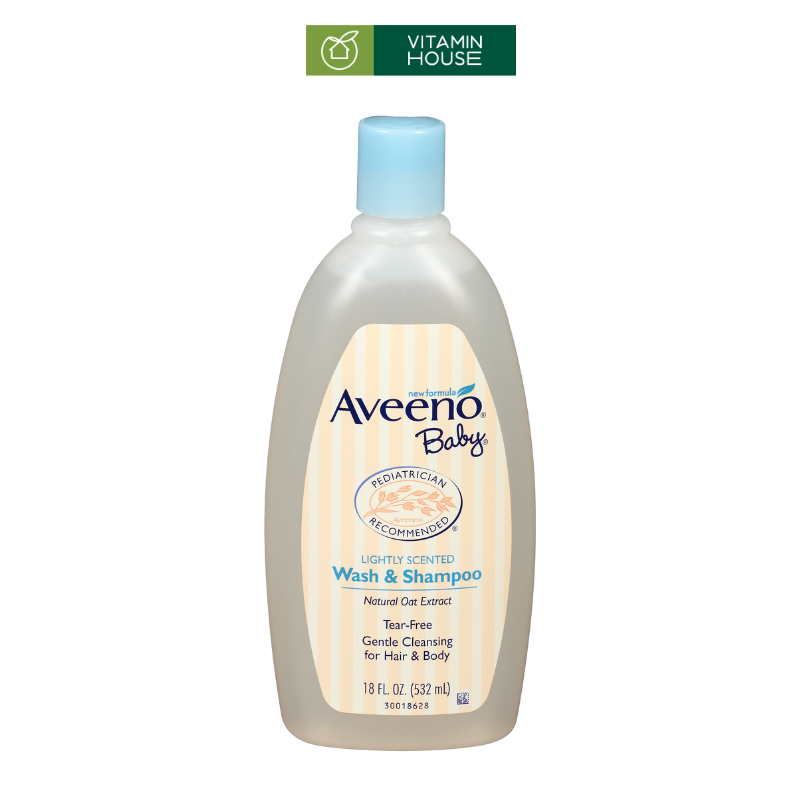 Tắm Gội Cho Bé Aveeno Baby 532ml