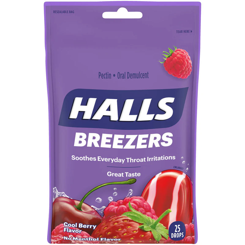 Kẹo Ngậm Ho Halls Mỹ Nhiều Vị Tốt Cho Sức Khỏe