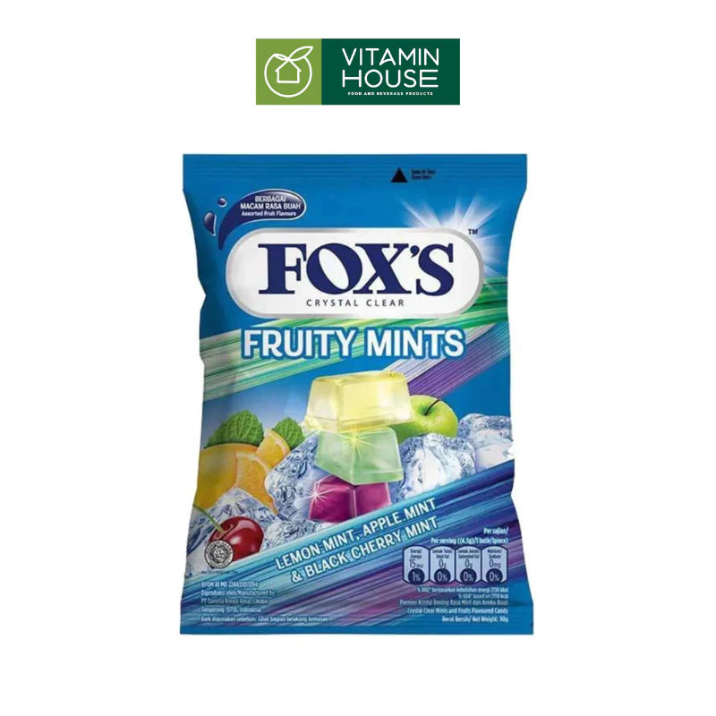 Kẹo Trái Cây Foxs Fruits Gói - Hộp Thiếc (Nhiều Vị)