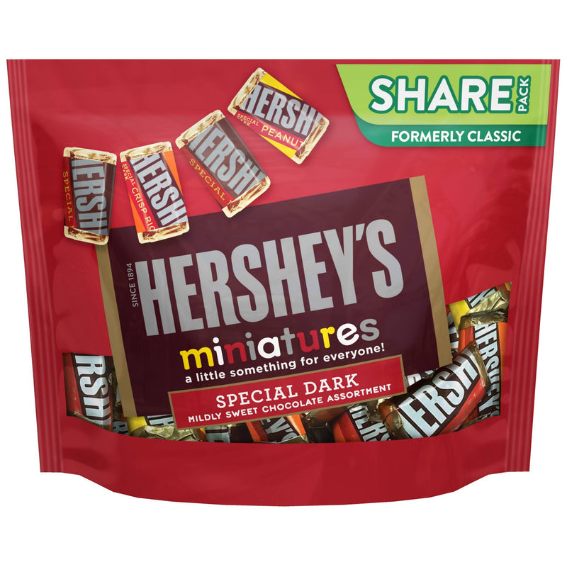 Chocolate Hershey Miniatures 286g Share Pack Mỹ Ngon Tuyệt Đỉnh