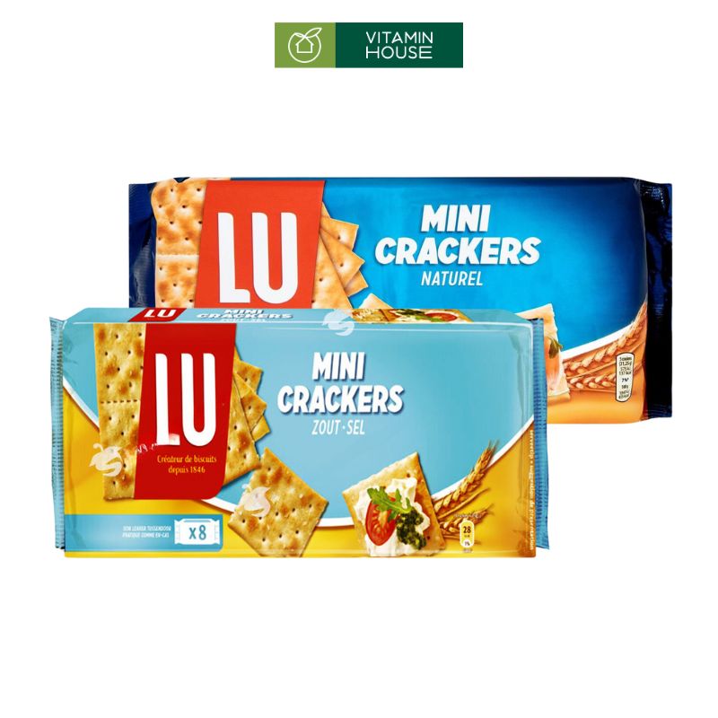 Bánh Lu Mini Crackers Pháp Tinh Hoa Giòn Rụm Từ Xứ Sở Lãng Mạn