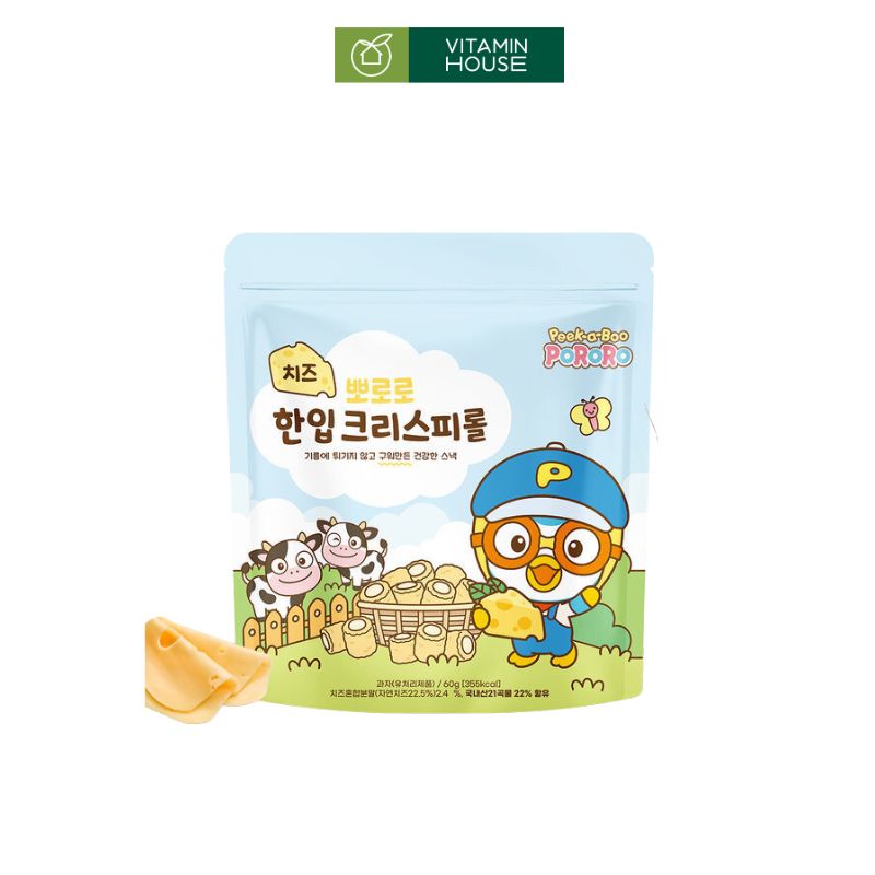 Bánh Ngũ Cốc Pororo Hàn Quốc Ngũ Cốc Giòn Tan Pororo