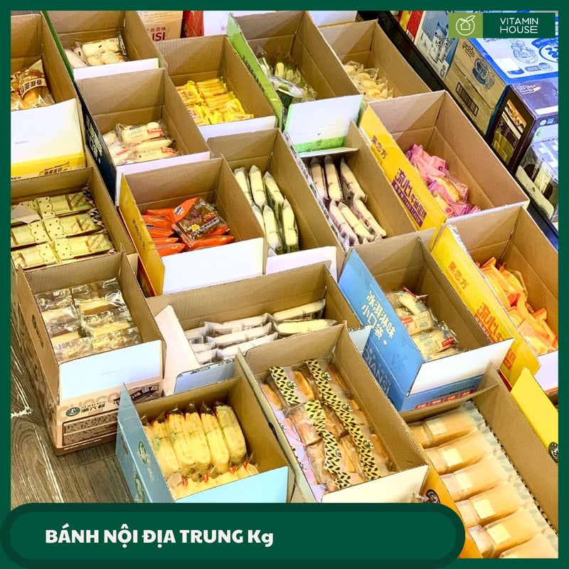 Bánh Nội Địa Trung Nhiều Loại Hương Vị Đặc Sắc Đa Dạng