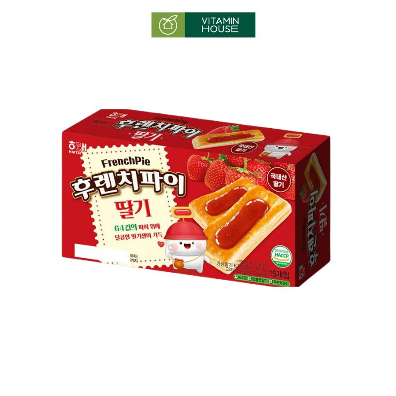 Bánh Nướng French Pie Haitai Hàn Quốc Hương Vị Ngọt Ngào