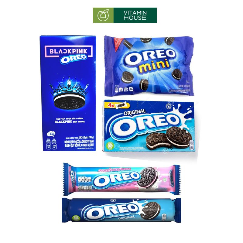 Bánh Quy Kem Oreo Mỹ Nhiều Loại Hương Vị Đặc Trưng