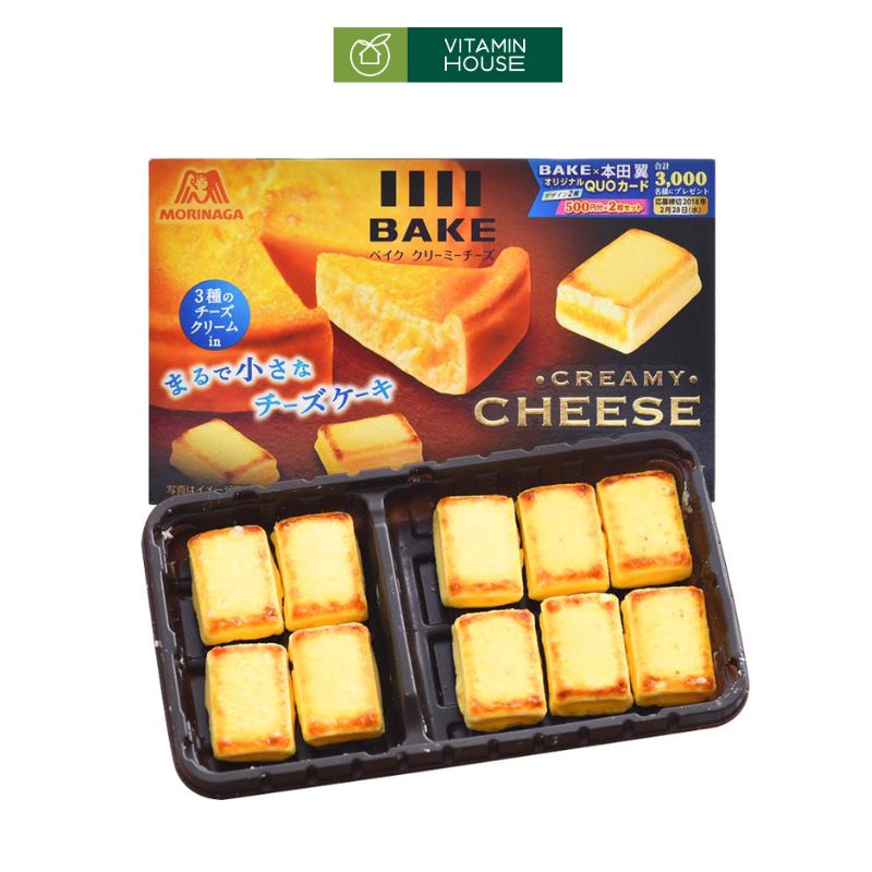 Bánh Phô Mai Morinaga Bake Creamy Cheese 27g