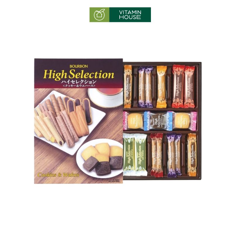 Bánh Quy Bourbon High Selection Tuyệt Tác Tinh Hoa Từ Xứ Sở Hoa Anh Đào