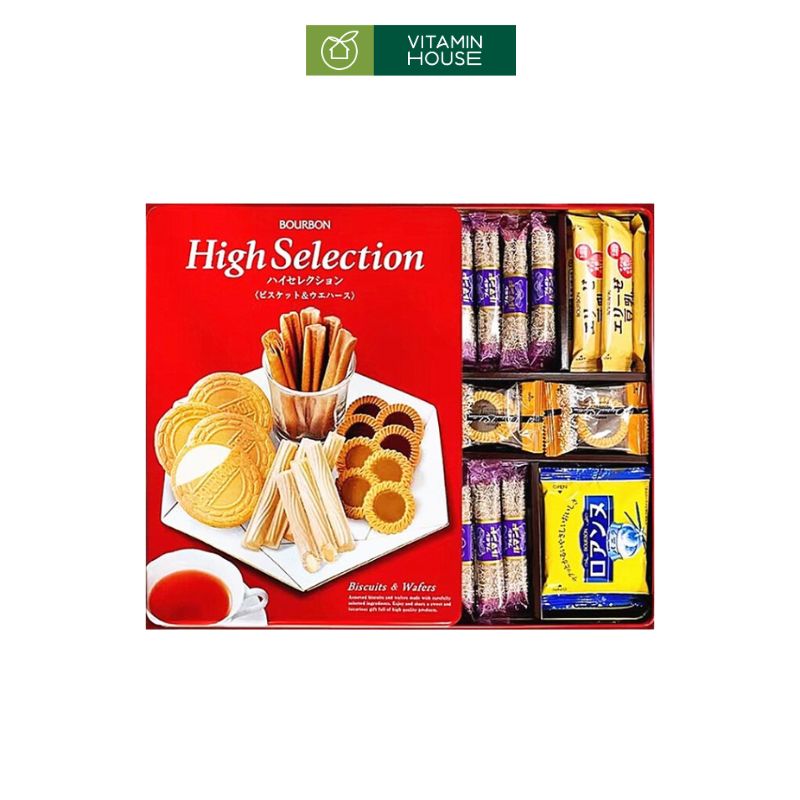 Bánh Quy Bourbon High Selection Tuyệt Tác Tinh Hoa Từ Xứ Sở Hoa Anh Đào