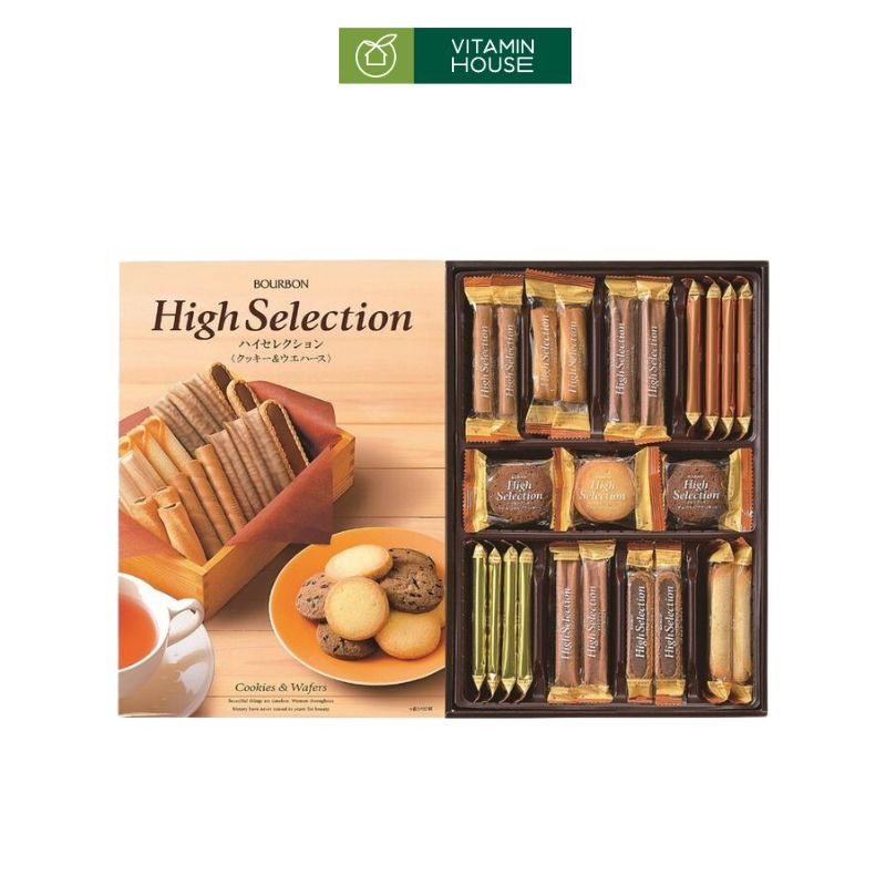 Bánh Quy Bourbon High Selection Tuyệt Tác Tinh Hoa Từ Xứ Sở Hoa Anh Đào