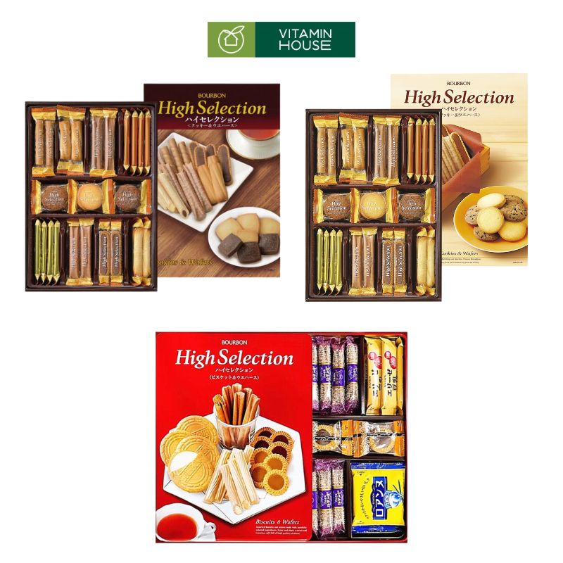 Bánh Quy Bourbon High Selection Tuyệt Tác Tinh Hoa Từ Xứ Sở Hoa Anh Đào