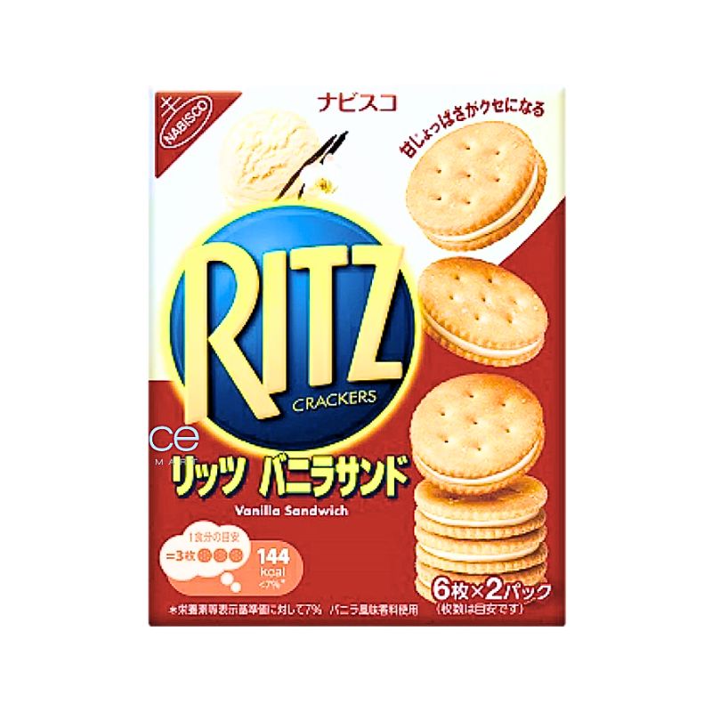 Hộp Bánh Quy Ritz Crackes Nhật Nhiều Vị Thơm Ngon