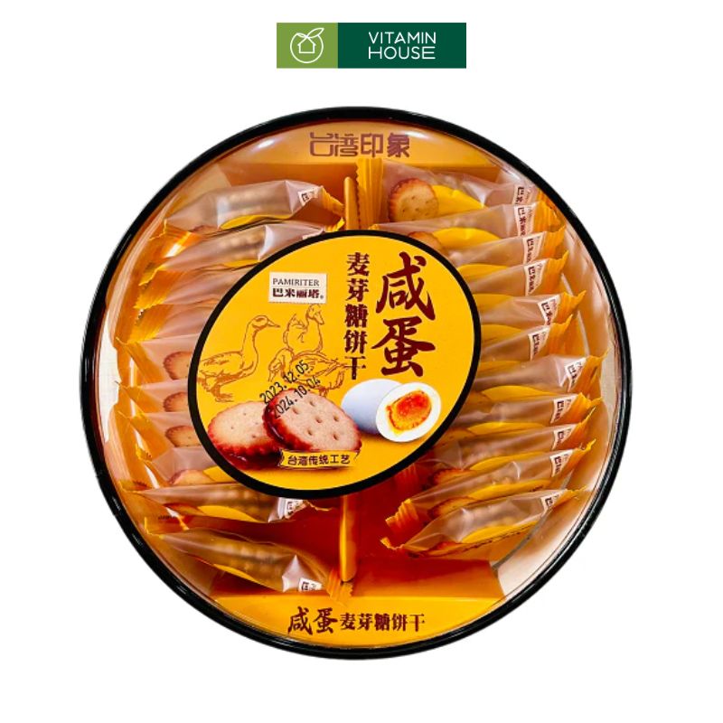 Bánh Quy Trứng Muối Hongkong Hộp 180g