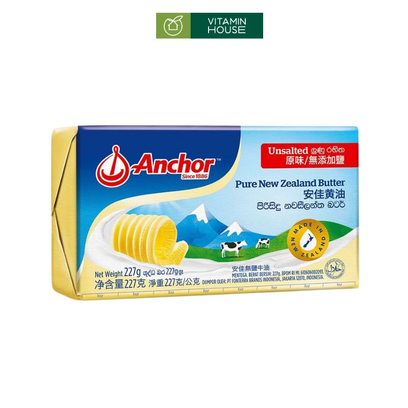 Bơ Anchor New Zealand Sự Lựa Chọn Hoàn Hảo Giữa Lạt & Mặn