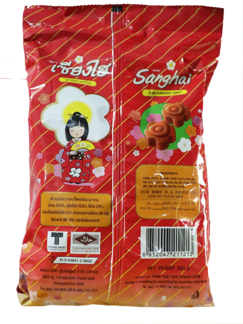 Xí Muội Thái Lan Sanghai Gói 300g