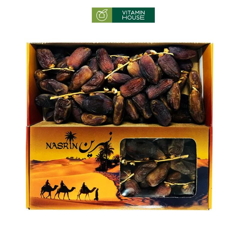 Chà Là Sấy Nguyên Cành Nasrin Tunisia  500G