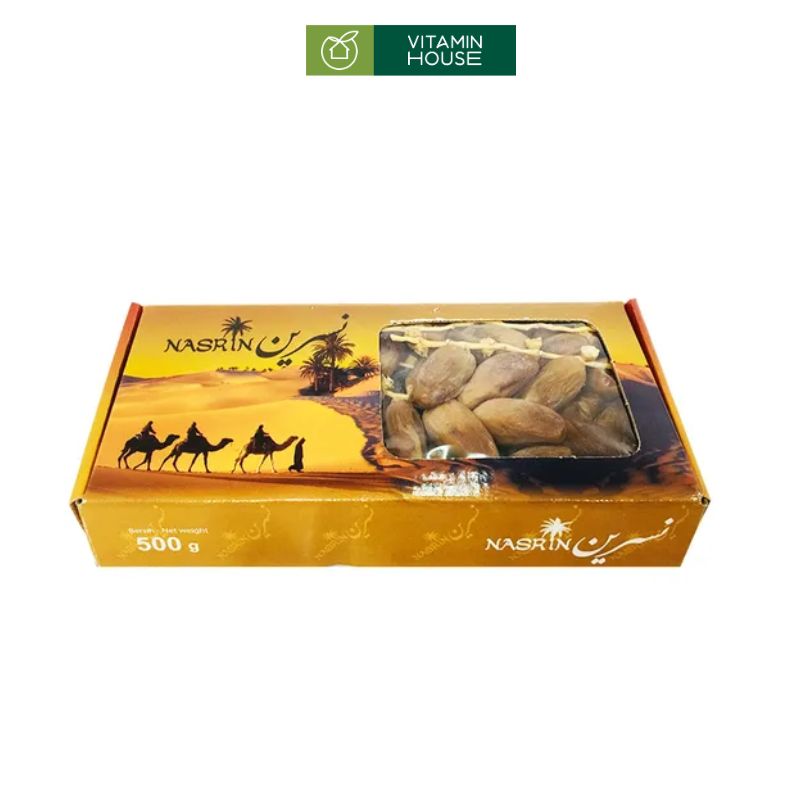 Chà Là Sấy Nguyên Cành Nasrin Tunisia  500G