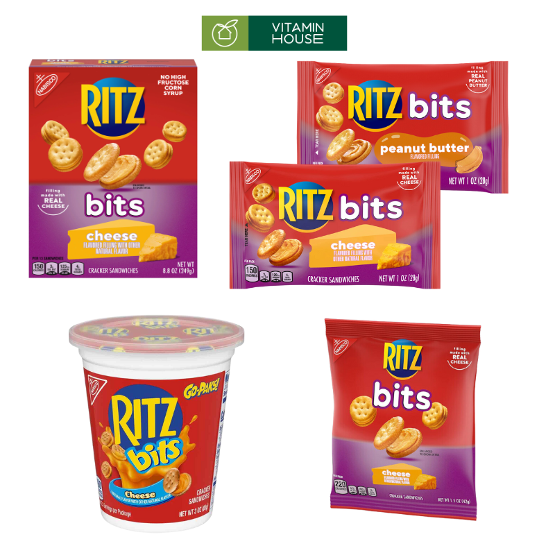 Bánh Quy Ritz Mini Mỹ (Đủ Vị - Đủ Size)