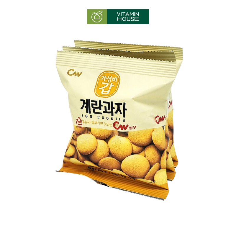 Bánh Quy Vị Trứng CW HQ Gói 40g