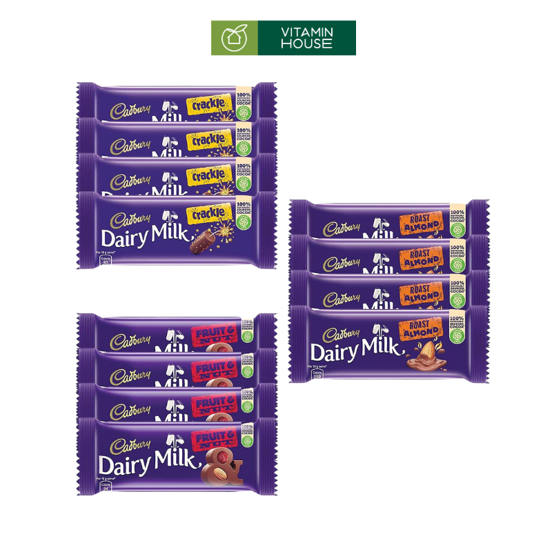 Chocolate Sữa Cadbury Dairy Milk Thanh Socola Sữa Mịn Màng Từ Anh Quốc