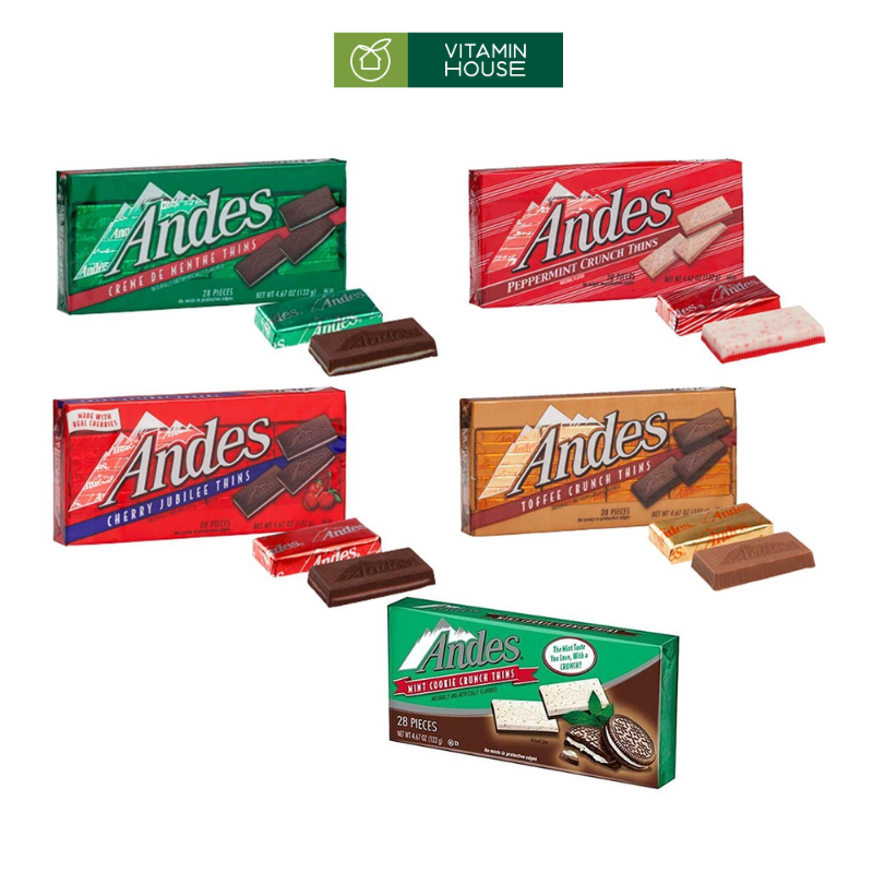 Socola Andes Hộp 132g Mỹ (Đủ Vị)