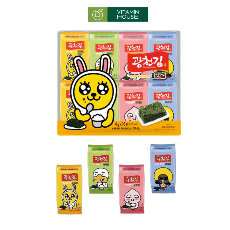 Snack Rong Biển Kakao Friends Gói 4g