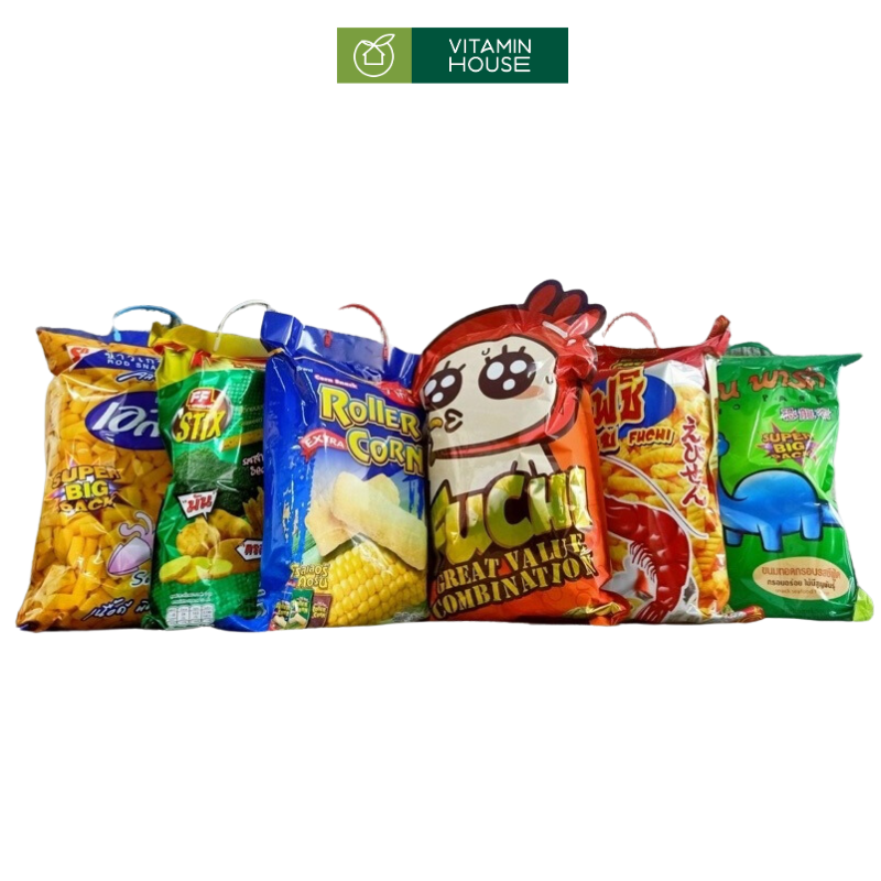 Bánh Snack Khổng Lồ Túi 6 Gói Nhiều Loại