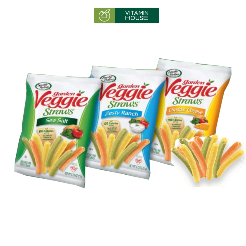 Snack Rau Củ Garden Veggie Mỹ Gói 28g