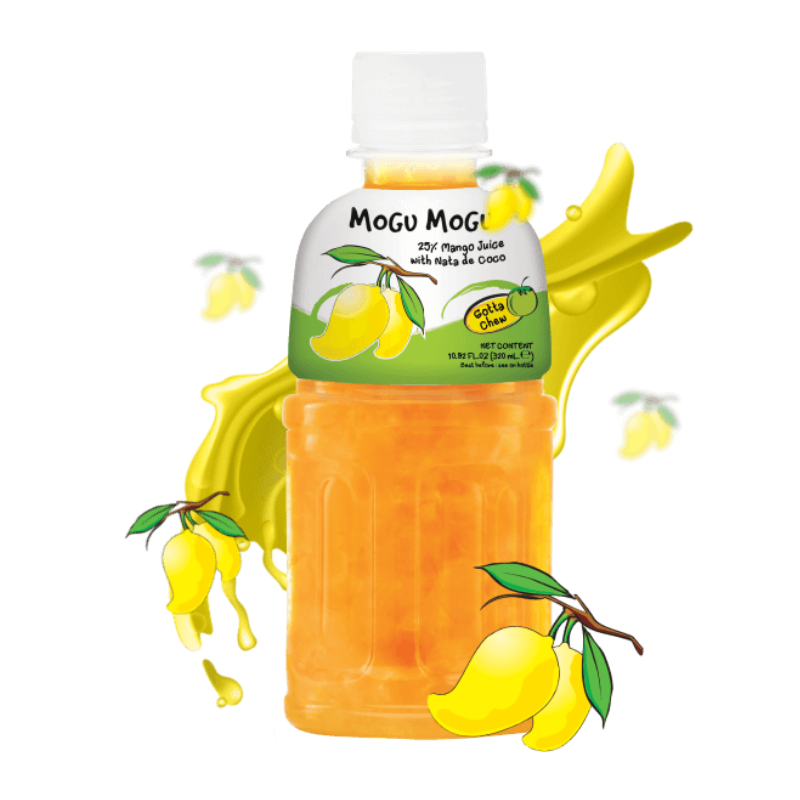 Nước Uống Mogu Mogu Thạch Dừa Sảng Khoái Từ Từng Miếng Thạch