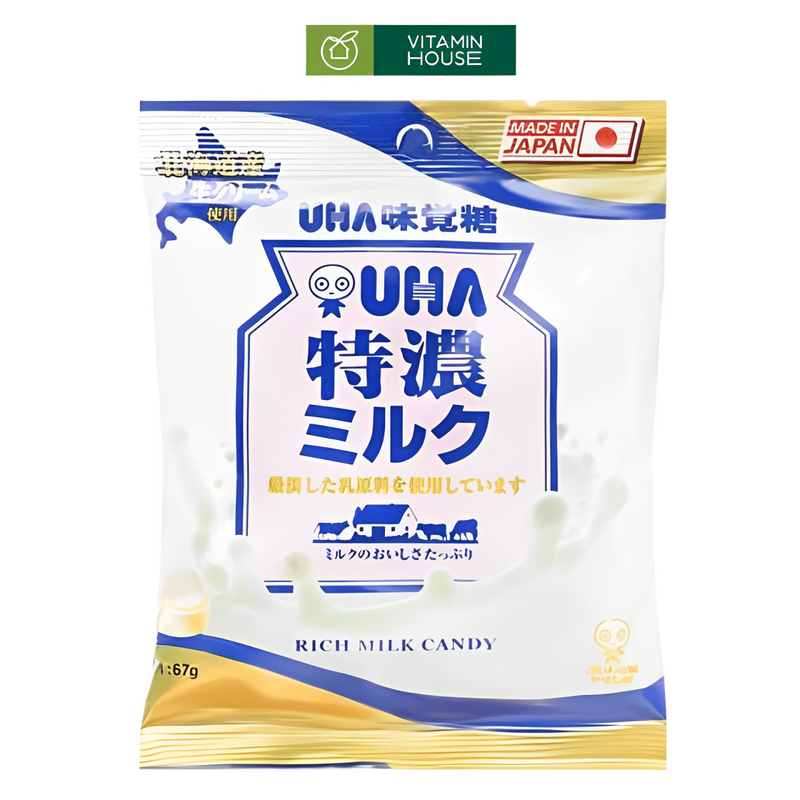 Kẹo sữa Matcha UHA (Nhiều Vị - Nhiều Size)