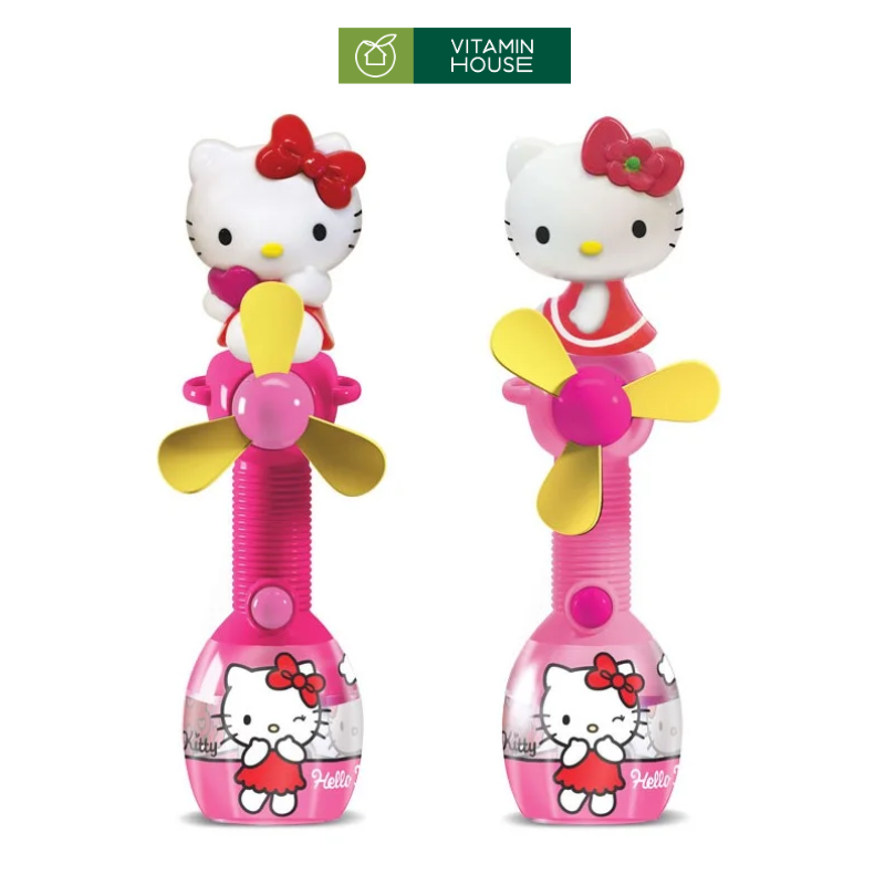 Kẹo Đồ Chơi Quạt & Con Dấu Hello Kitty