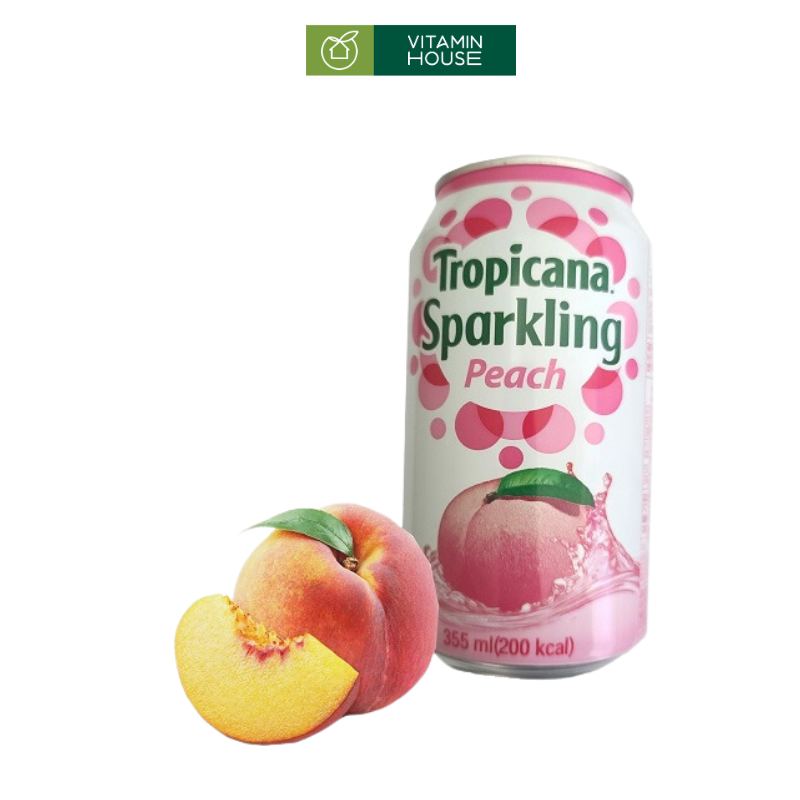 Nước Đào Tropicana Sparkling 355ml