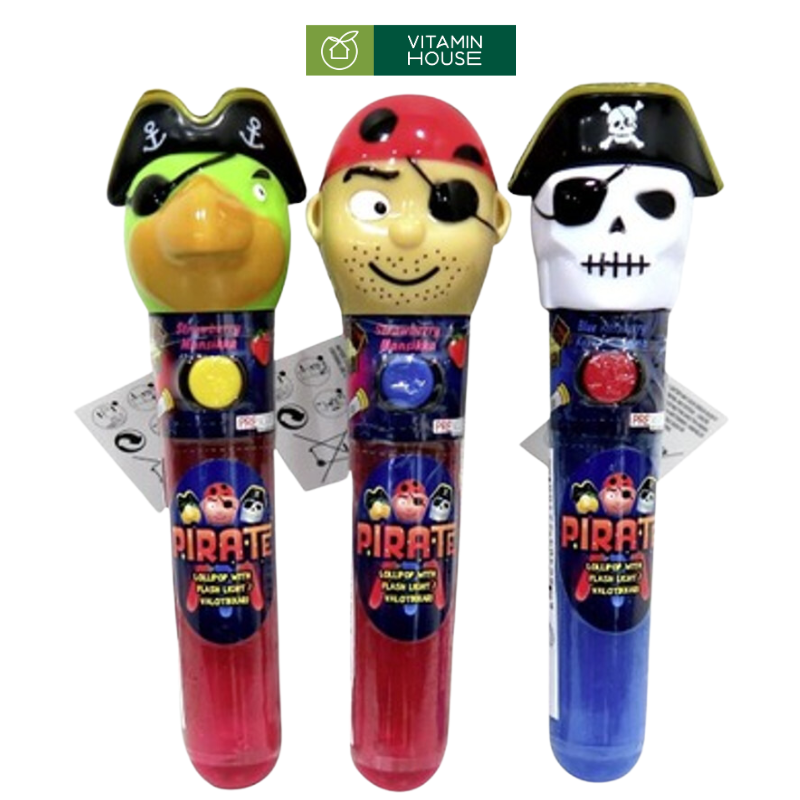 Kẹo Mút Có Đèn Kidsmania Pirate