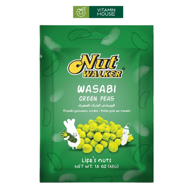 Đậu Hà Lan Nut Walker Đủ Vị Gói 45g