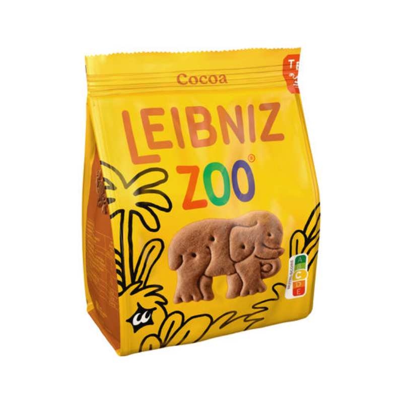 Bánh Quy Leibniz Zoo Gói 100g Thú Vị Giòn Tan Từ Đức