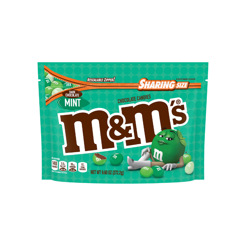 Chocolate M&M's Sharing Size Túi Zip (New)