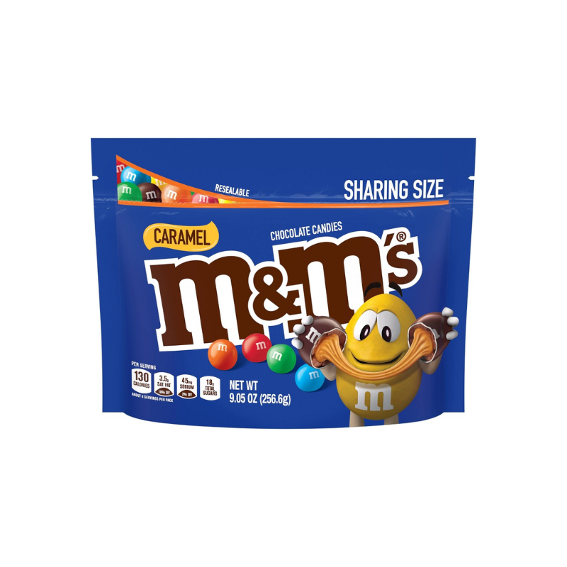 Chocolate M&M's Sharing Size Túi Zip (New)