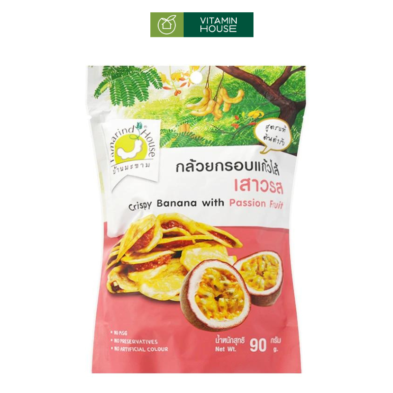 Chuối kẹp chanh dây Thái Lan 90g