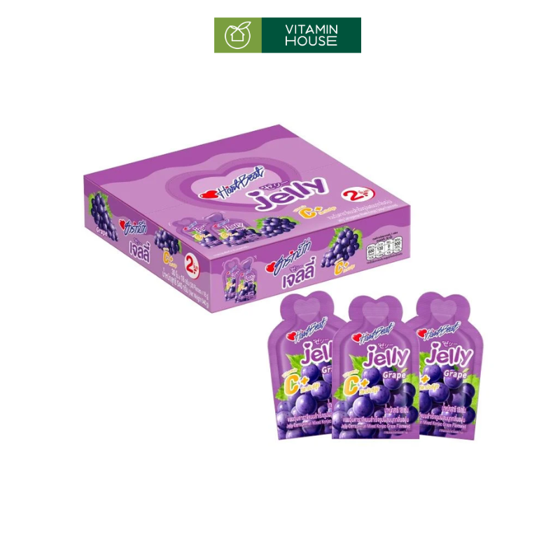 Thạch Jelly Heartbeat Hộp 480g