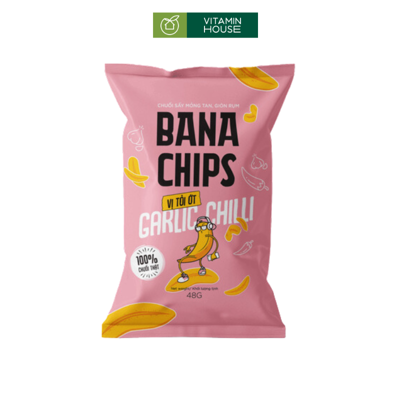 Snack Chuối Sấy 48g Bana Chips VN