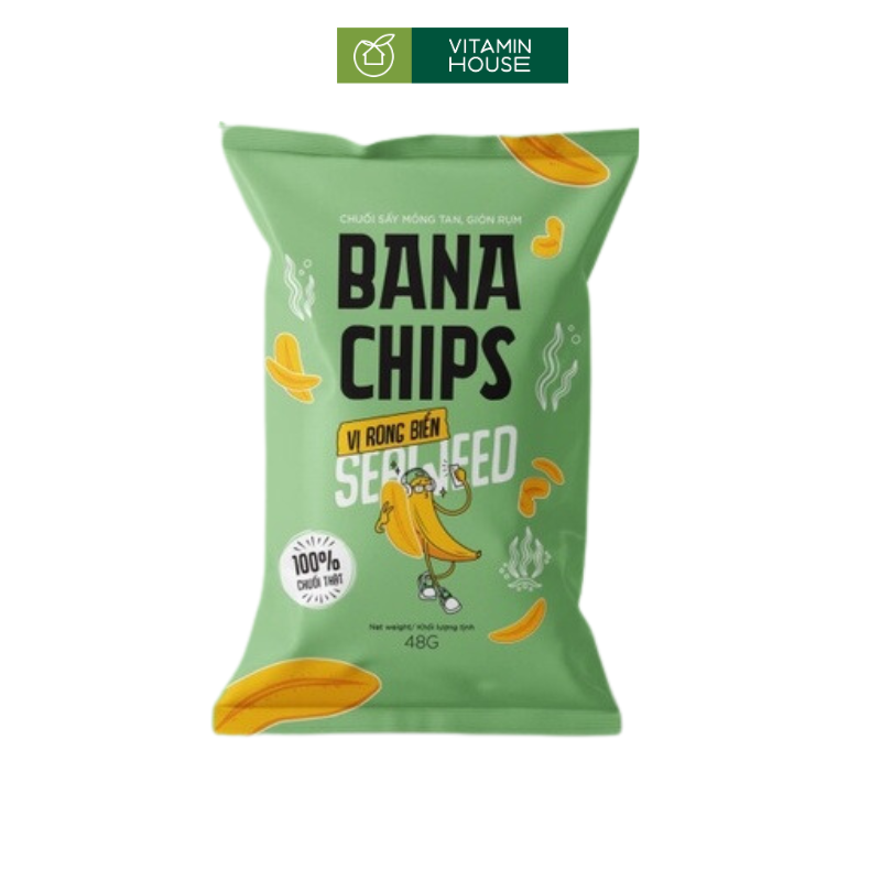 Snack Chuối Sấy 48g Bana Chips VN