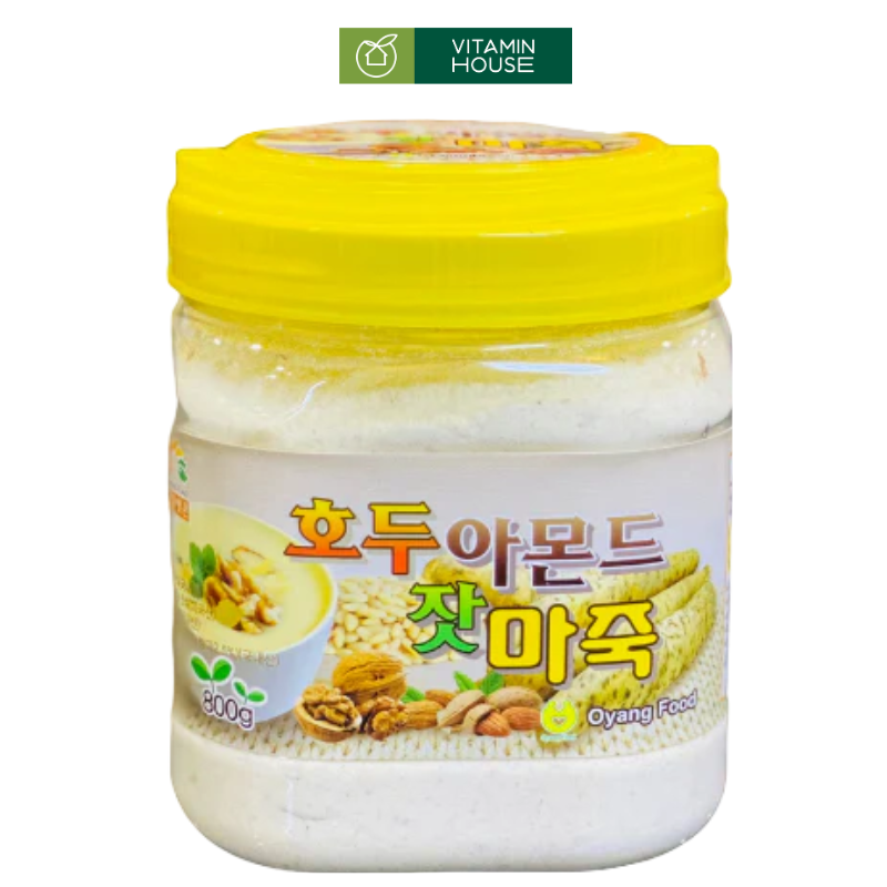 Bột Sữa Óc Chó & Khoai HQ Hủ 800g