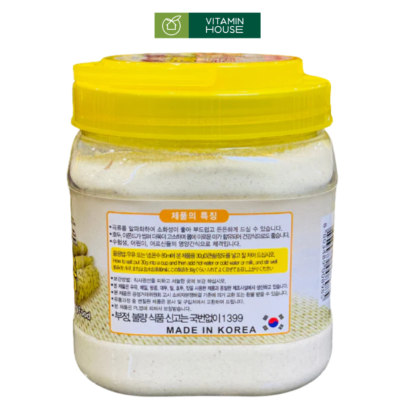 Bột Sữa Óc Chó & Khoai HQ Hủ 800g