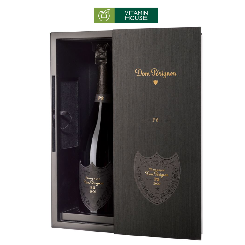 Rượu Champagne Dom Pérignon 2002 15.5% Pháp Chai 750ml