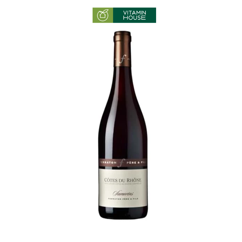 Rượu Vang Cotes-du-Rhone Samorens Red Pháp Chai 750ml