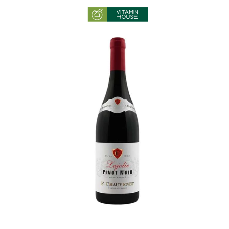 Rượu Vang Pháp F. Chauvenet Lajolie Pinot 75cl